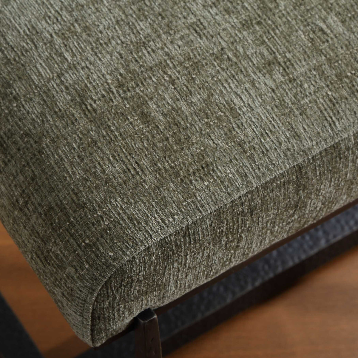 Midas Small Bench Bronze / Green - Green / Dark Brown by Uttermost - View 4