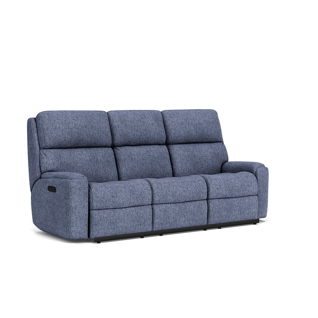 Rio Transitional Fabric Reclining Sofa | Flexsteel