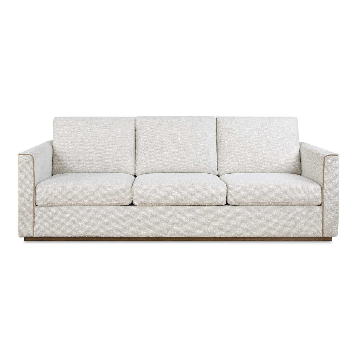 Lorien Boucle Sofa Cream - White by Uttermost - View 1