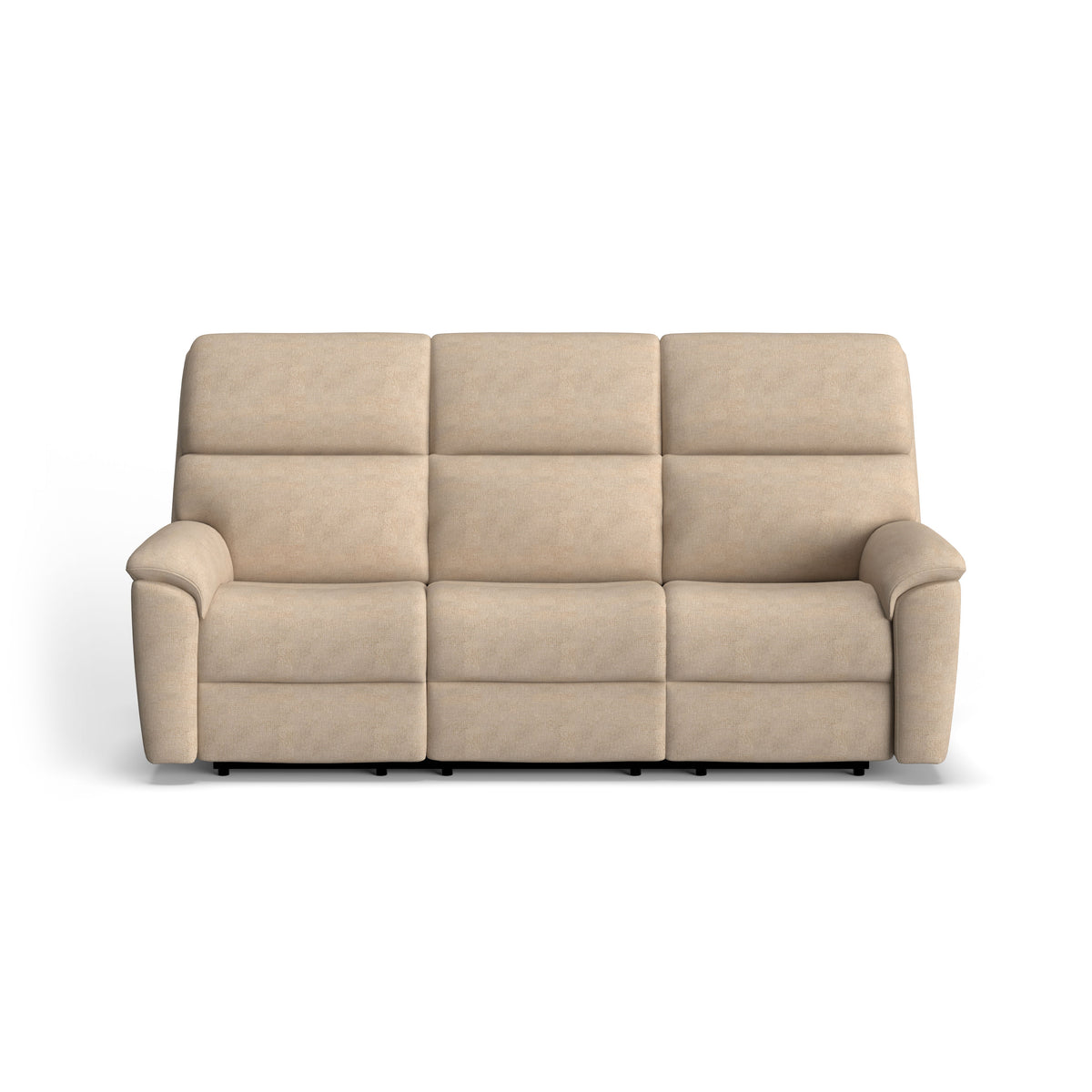 Porter Transitional Power Reclining Sofa With Console & Power Headrests & Lumbar | Flexsteel