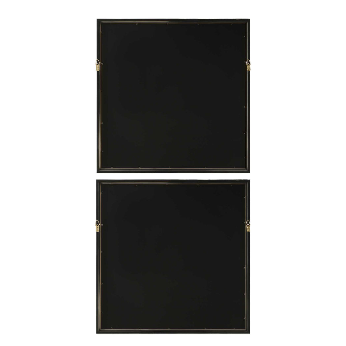 So Golden Abstract Landscape Prints (Set of 2) Black / Blue / Brass / Gold / Gray / Pink / White - Light Brown / Light Blue by Uttermost - View 5