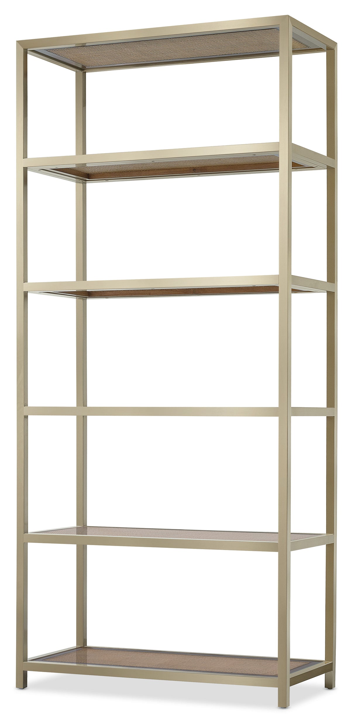 Melange 85" Etagere - Gold by Hooker Furniture - View 4