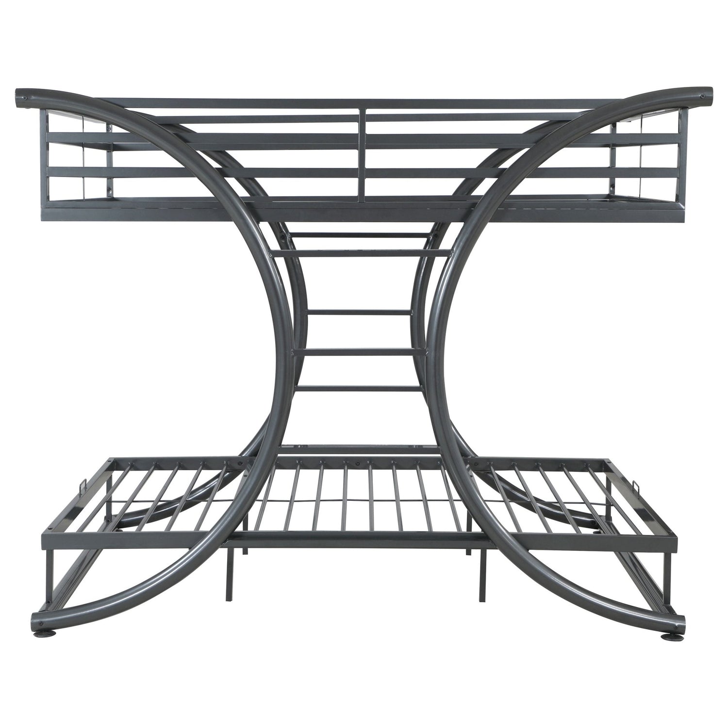 Full / Full Bunk Bed - Stephan Full Over Full Bunk Bed Gunmetal