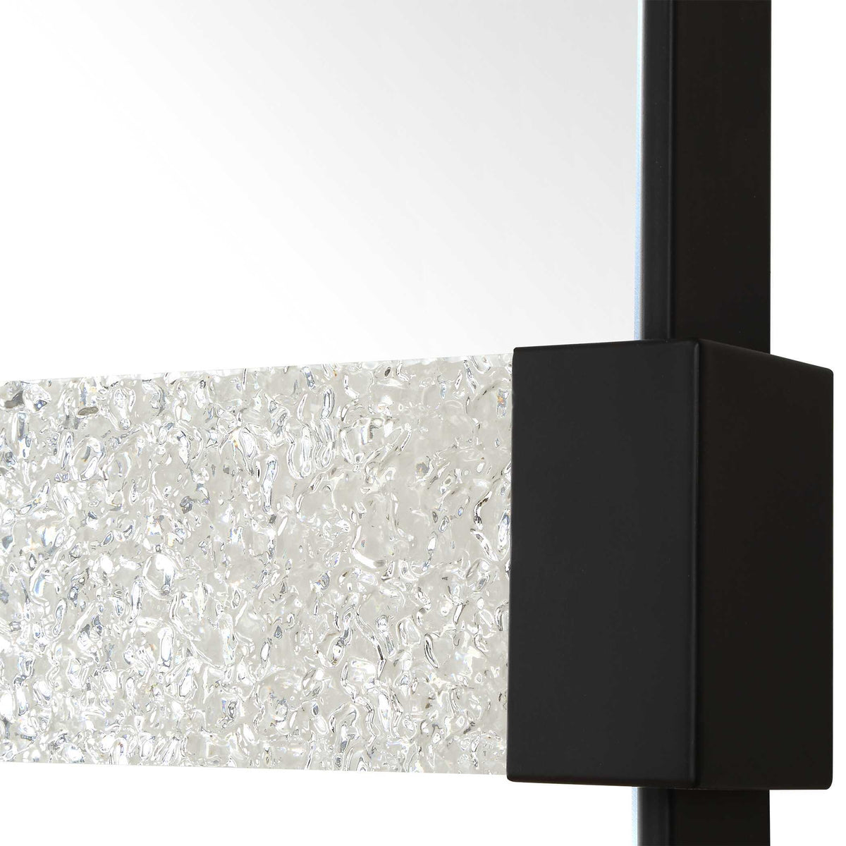Stratton Modern Dressing Mirror - Black by Uttermost - View 5