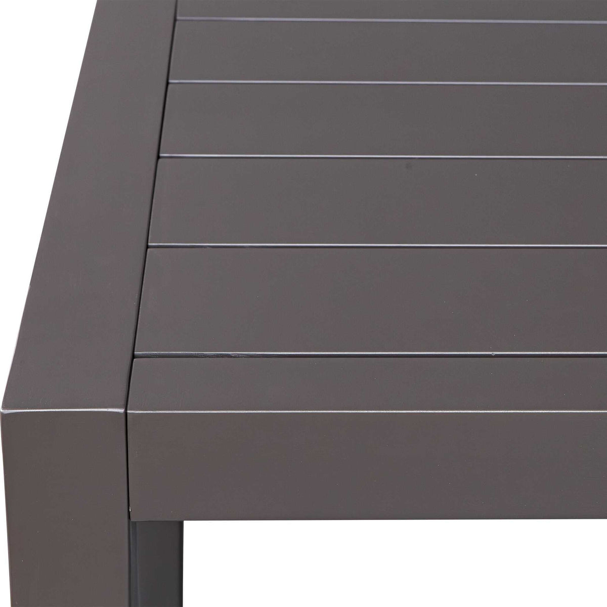 Polanco Outdoor Aluminum Dining Table - Black by Uttermost - View 8