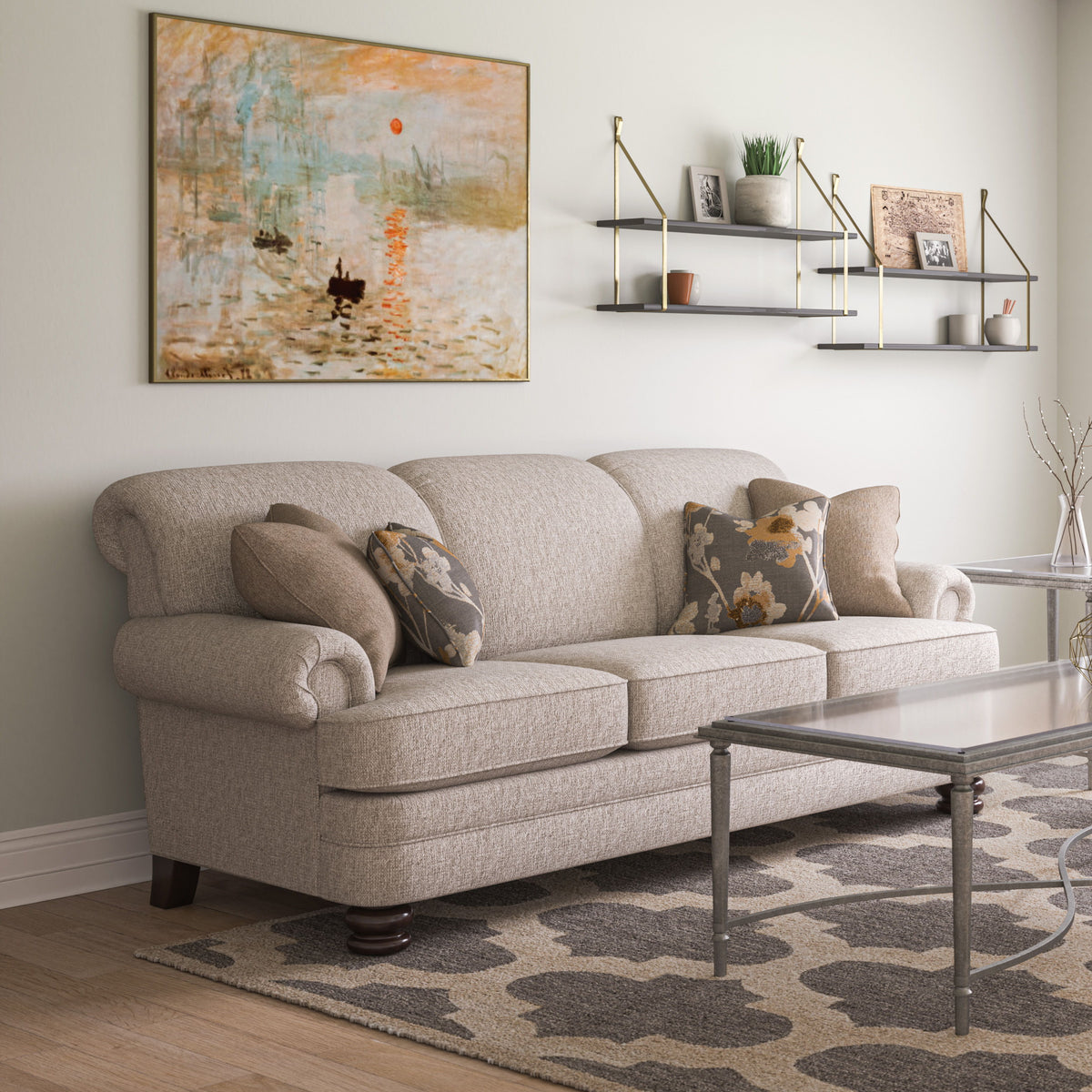 Bay Bridge Fabric Sofa | Flexsteel