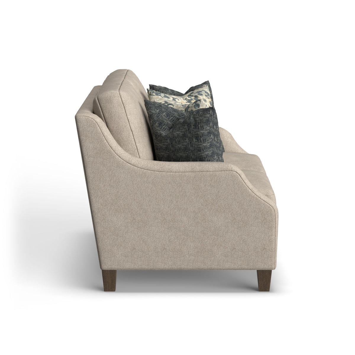 Gianna Fabric Loveseat With Nailhead Trim | Flexsteel