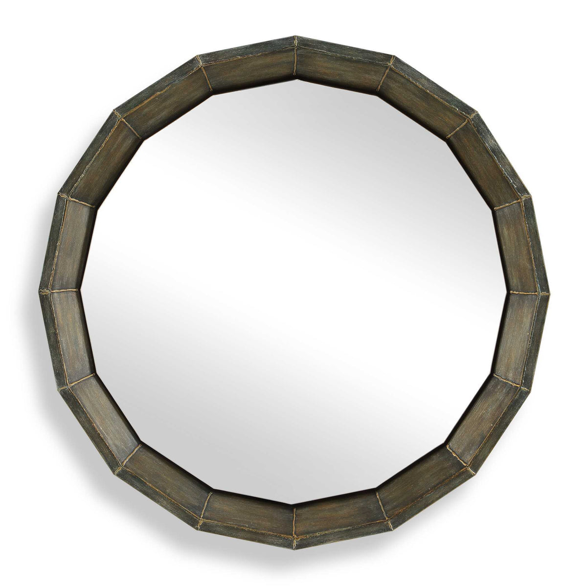 Neve Round Mirror - Bronze by Uttermost - View 1