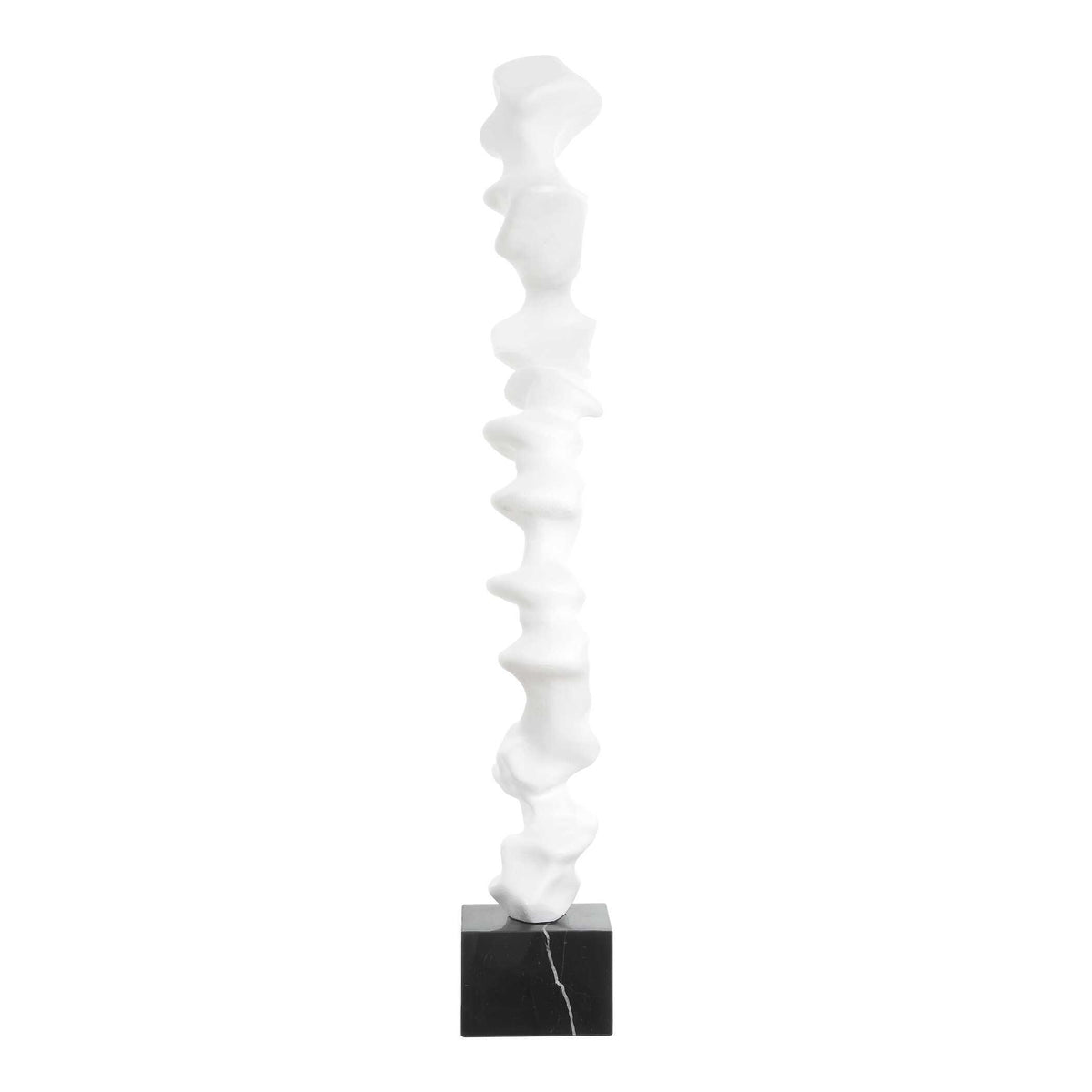 Flux Indoor-Outdoor Sculpture - White by Uttermost - View 5