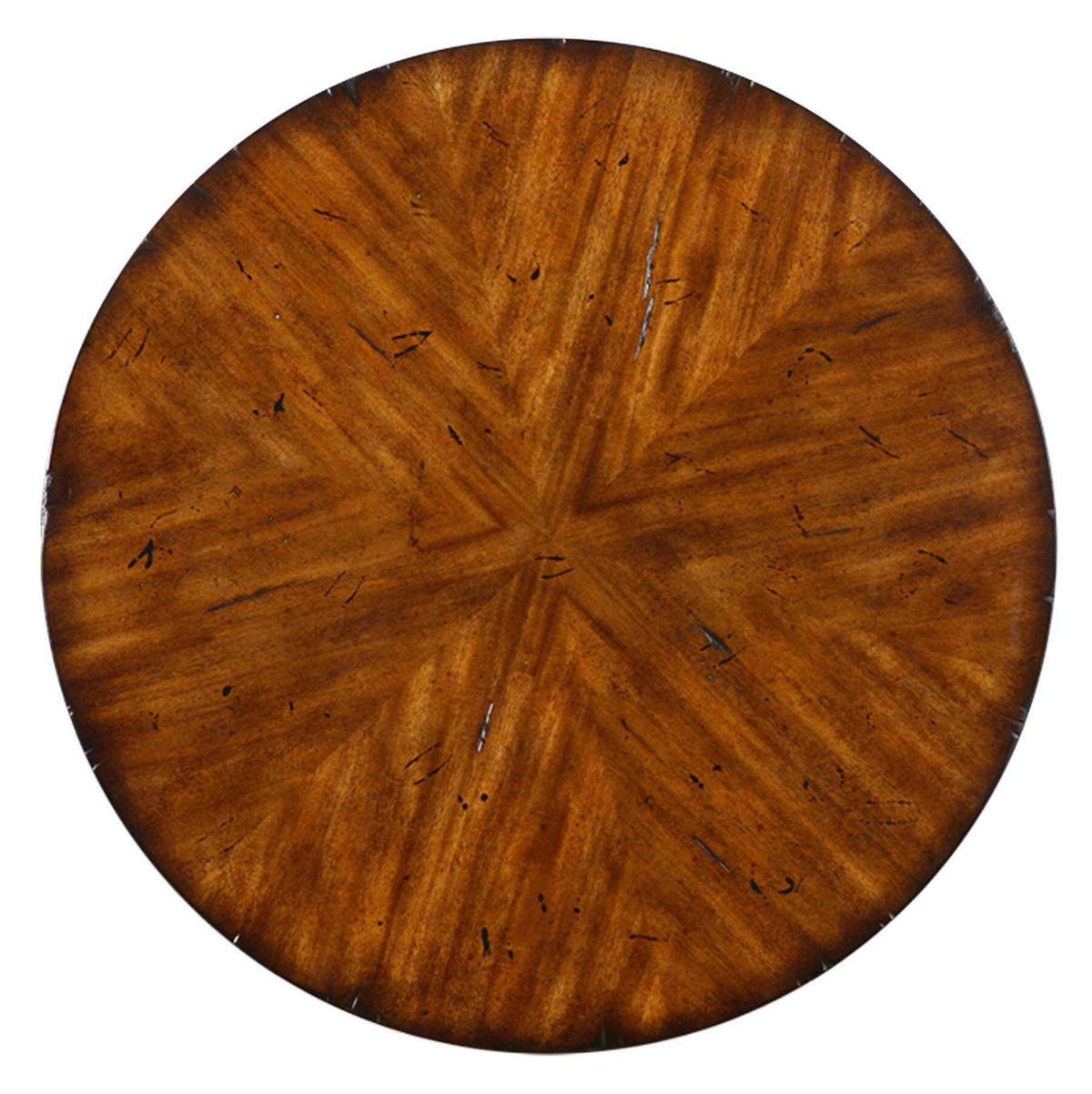 Carmel Round Lamp Table - Dark Brown by Uttermost - View 5