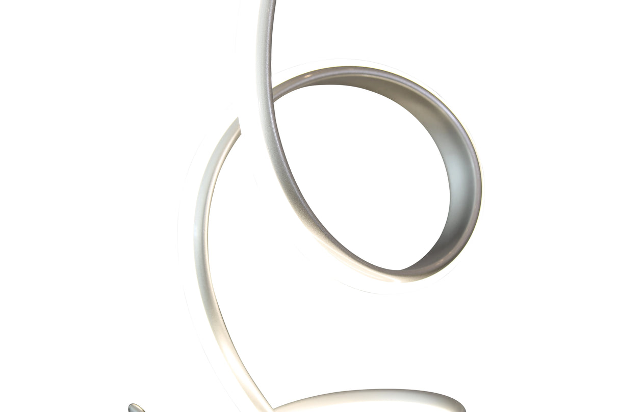 Lámpara de mesa Amsterdam LED con regulador táctil // Plateada | Finesse