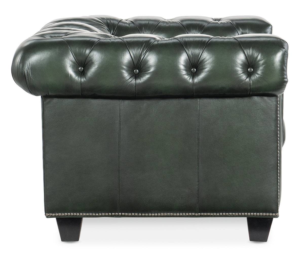 Charleston Tufted Chair - Dark Green by Hooker Furniture - View 3