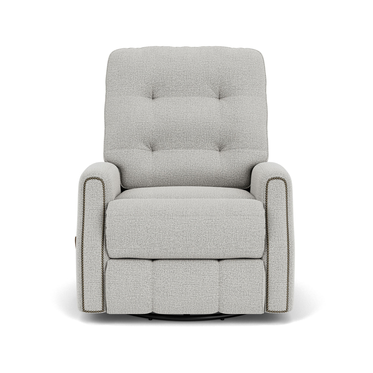 Devon Transitional Fabric Rocking Recliner With Nailhead Trim | Flexsteel