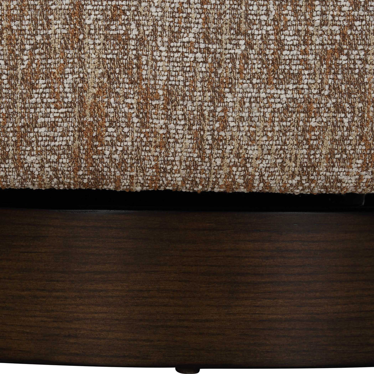 Dunes Fabric Swivel Chair - Light Brown by Uttermost - View 8