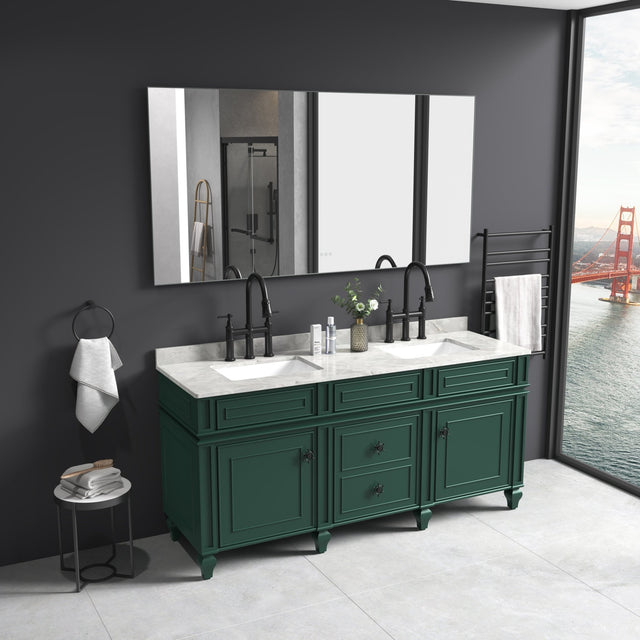 84x 36Inch LED Mirror Bathroom Vanity Mirror with Back Light, Wall Mount Anti - Fog Memory Large Adjustable Vanity Mirror | Home Elegance USA