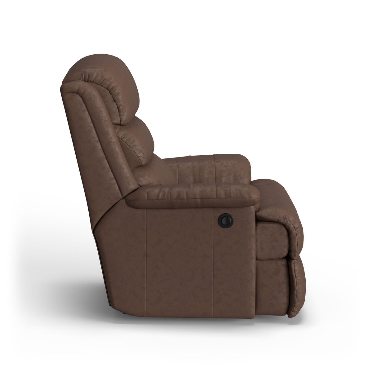 Yukon Transitional Leather Power Recliner | Flexsteel