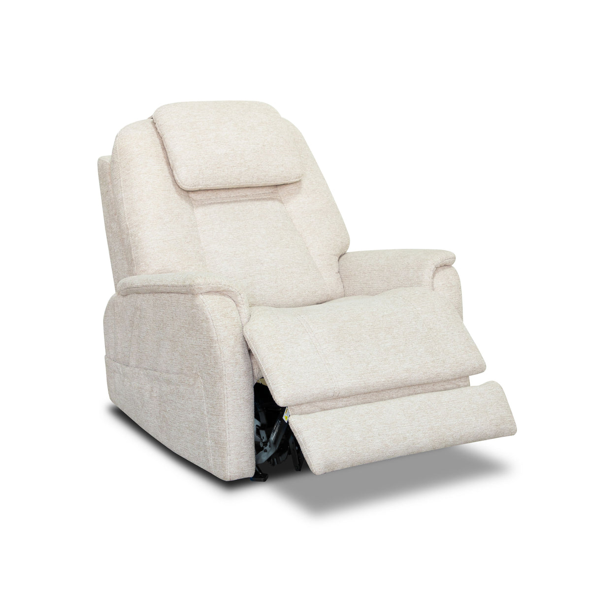 Zecliner Model 3+ Petite Power Lift Recliner With Power Headrest, Lumbar, Heat & Massage - Ceramic | Flexsteel