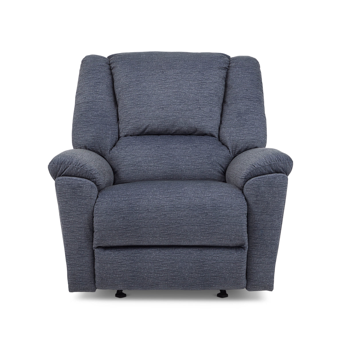 Plush Transitional Fabric Gliding Recliner | Flexsteel