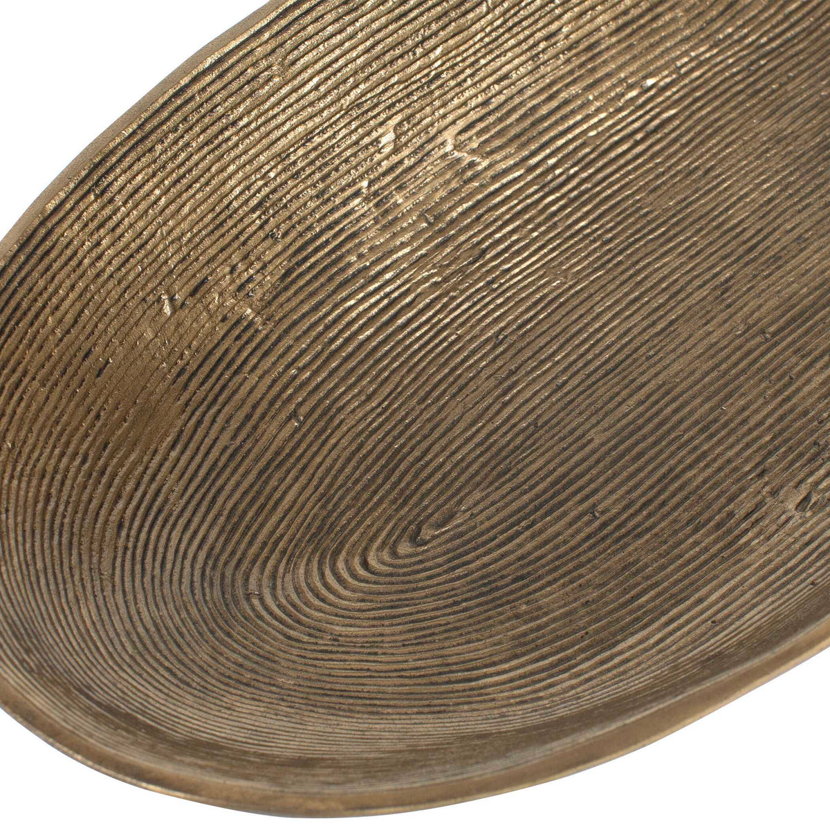 Stratum Oval Bowls (Set of 2) Brass - Bronze by Uttermost - View 7
