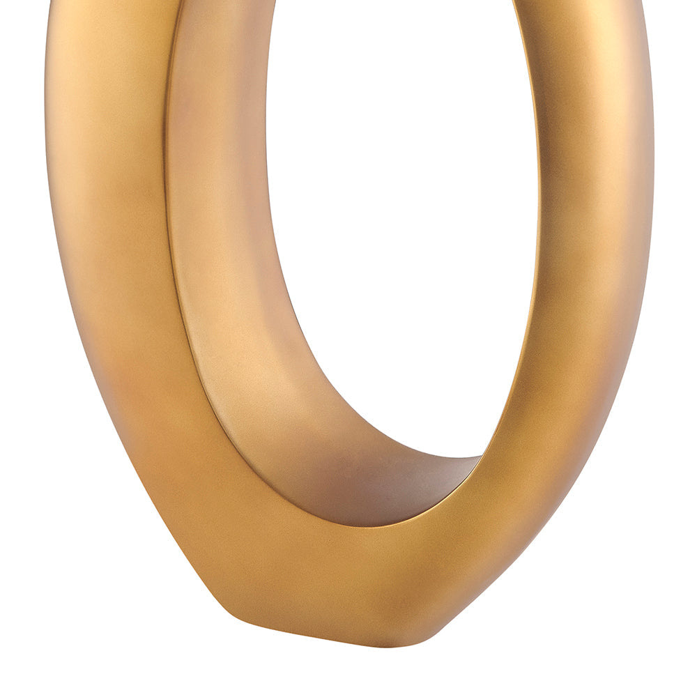 Trombone Vase Large // Matte Bronze | Finesse - Home Elegance USA