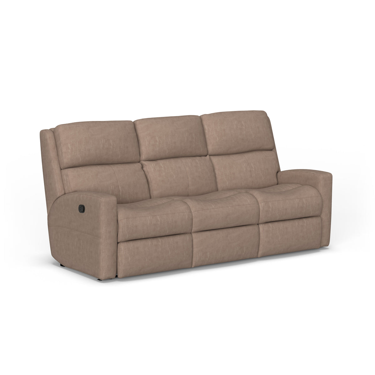 Catalina Transitional Leather Reclining Sofa | Flexsteel