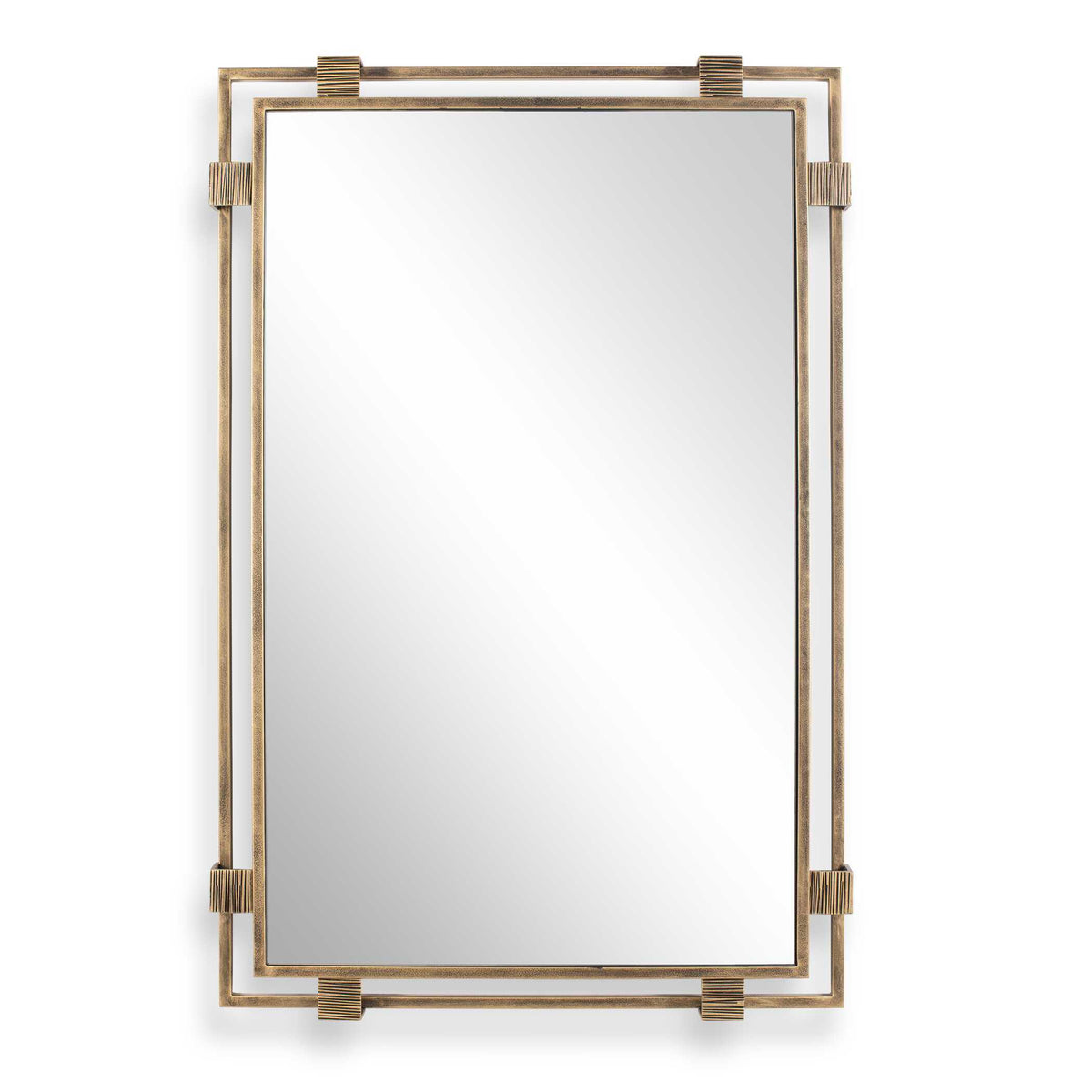Elsher Mirror - Gold by Uttermost - View 1