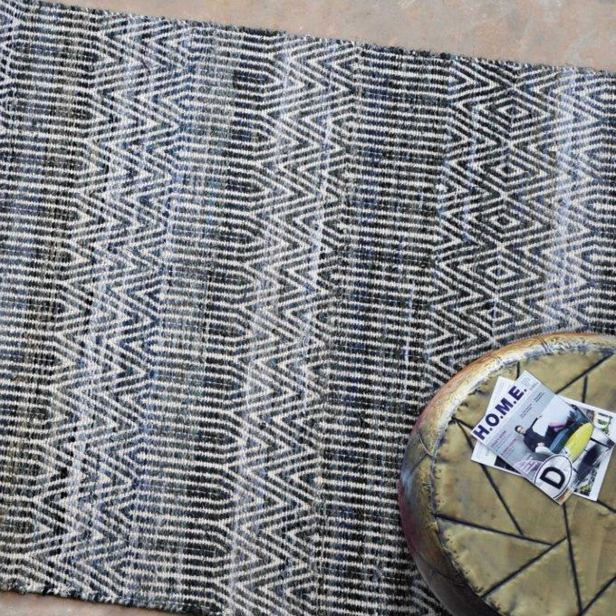 Bolivia 9 X 12 Rug - Blue by Uttermost - View 2