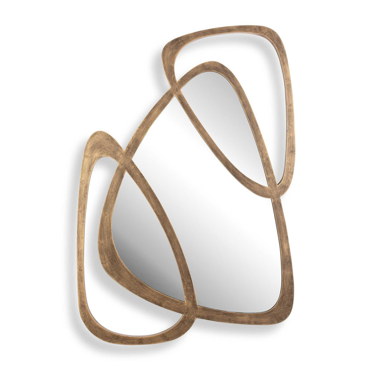 Momentum Mirrored Wall Decor - Gold by Uttermost - View 1
