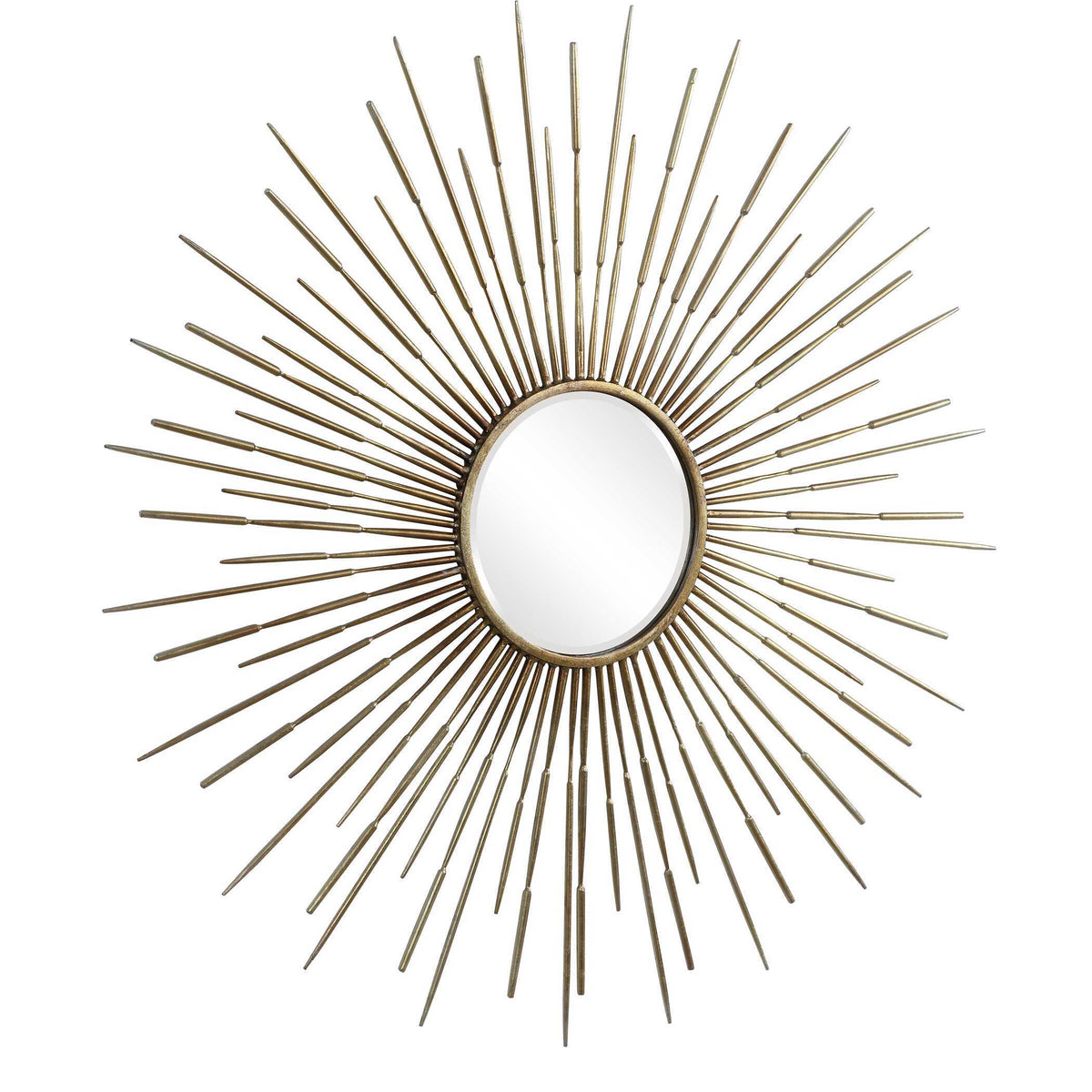 Golden Rays Starburst Mirror by Uttermost - View 3