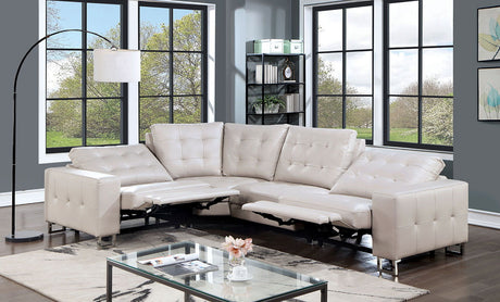 Abberton - Power Sectional - Beige | Home Elegance USA