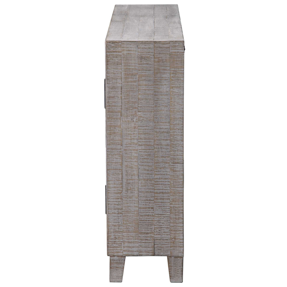 Adalind Washed Accent Cabinet White Washed - Gray by Uttermost - View 7