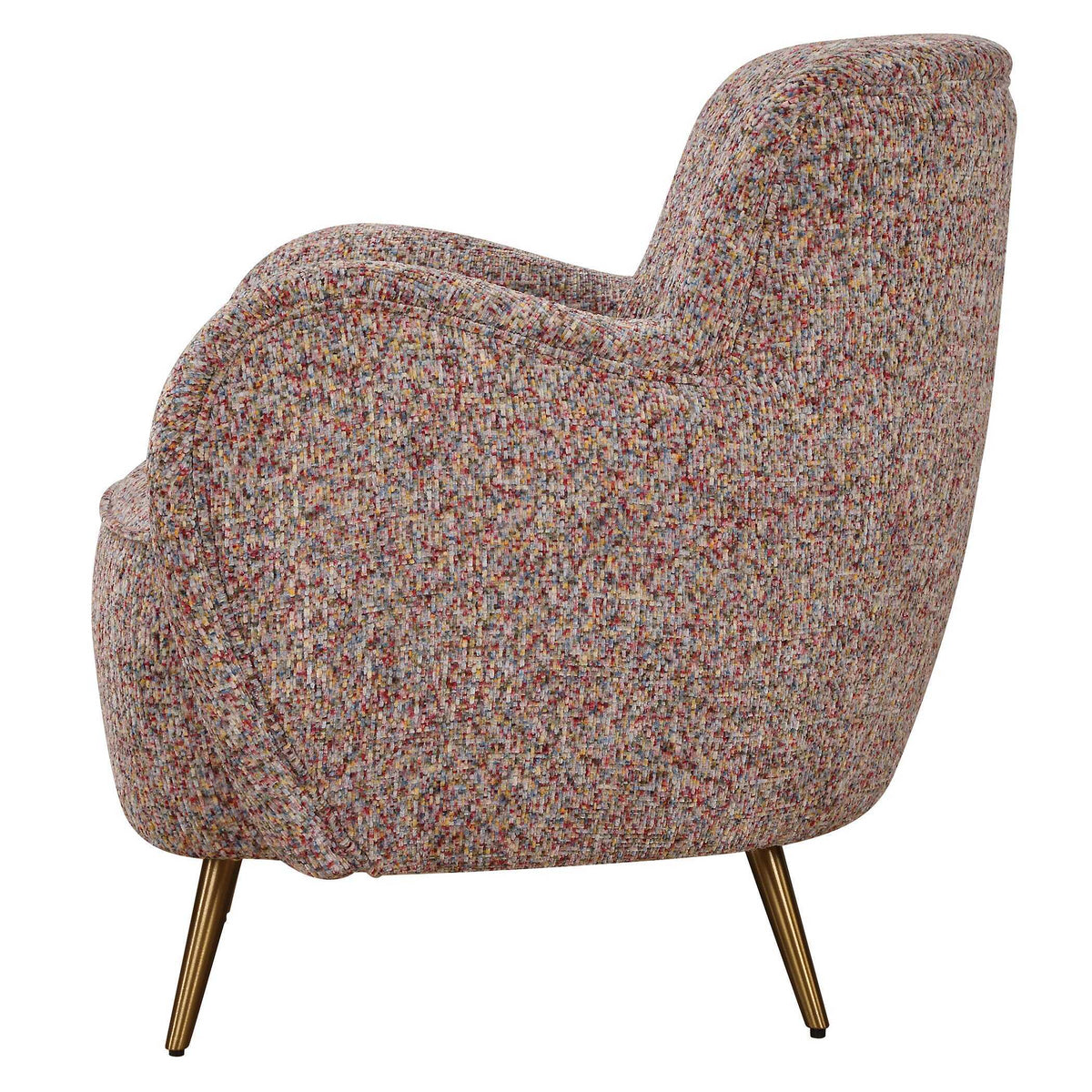 Gemstone Toned Accent Chair Confetti - Gray by Uttermost - View 5