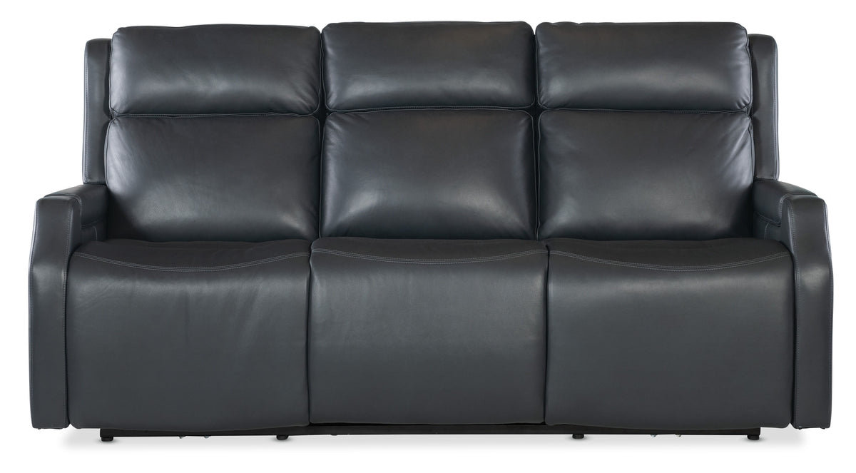 Nelson Zero Gravity Power Sofa With Power Headrest And Lumbar - Black by Hooker Furniture - View 9