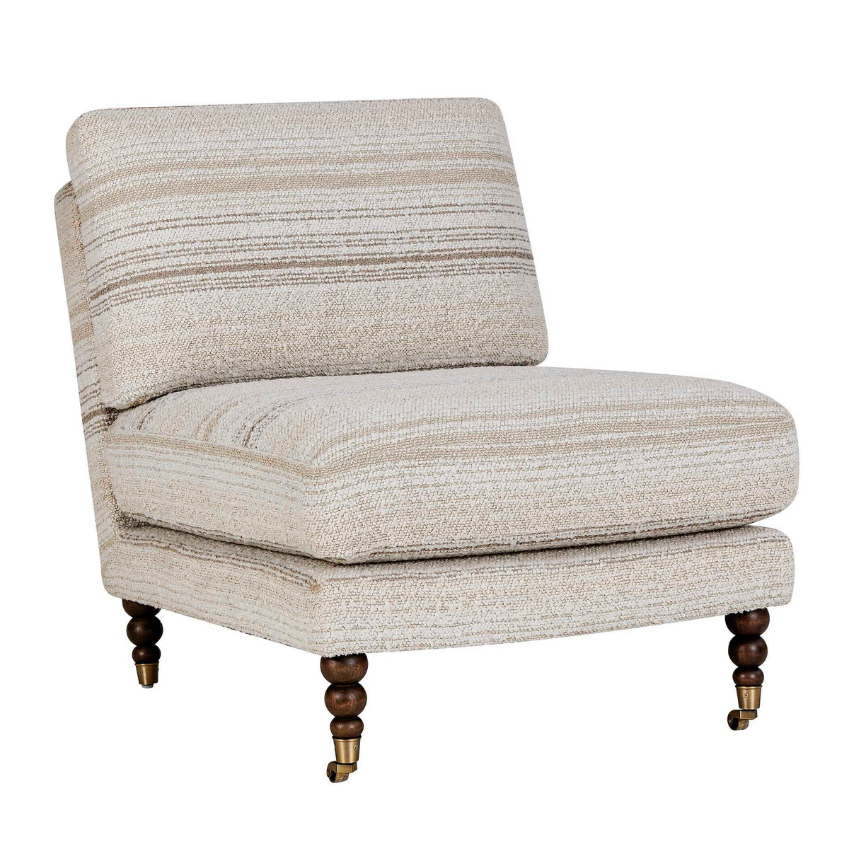 Chatsworth Modern Slipper Chair - White by Uttermost - View 5