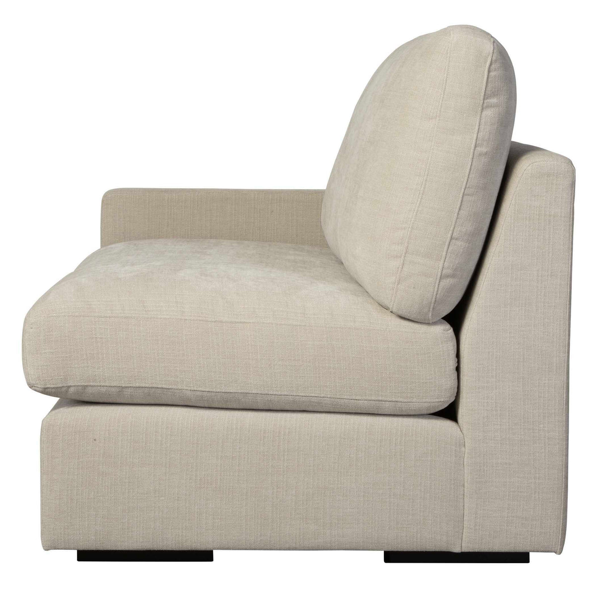 Refuge Sand Left Arm Facing Sofa - Beige by Uttermost - View 8