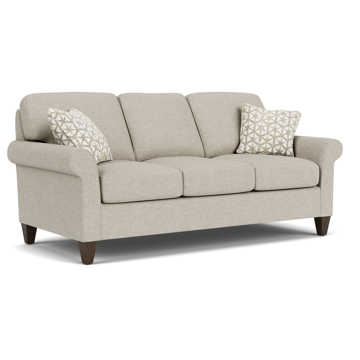 Westside Fabric Sofa, Accent Pillows Included | Flexsteel