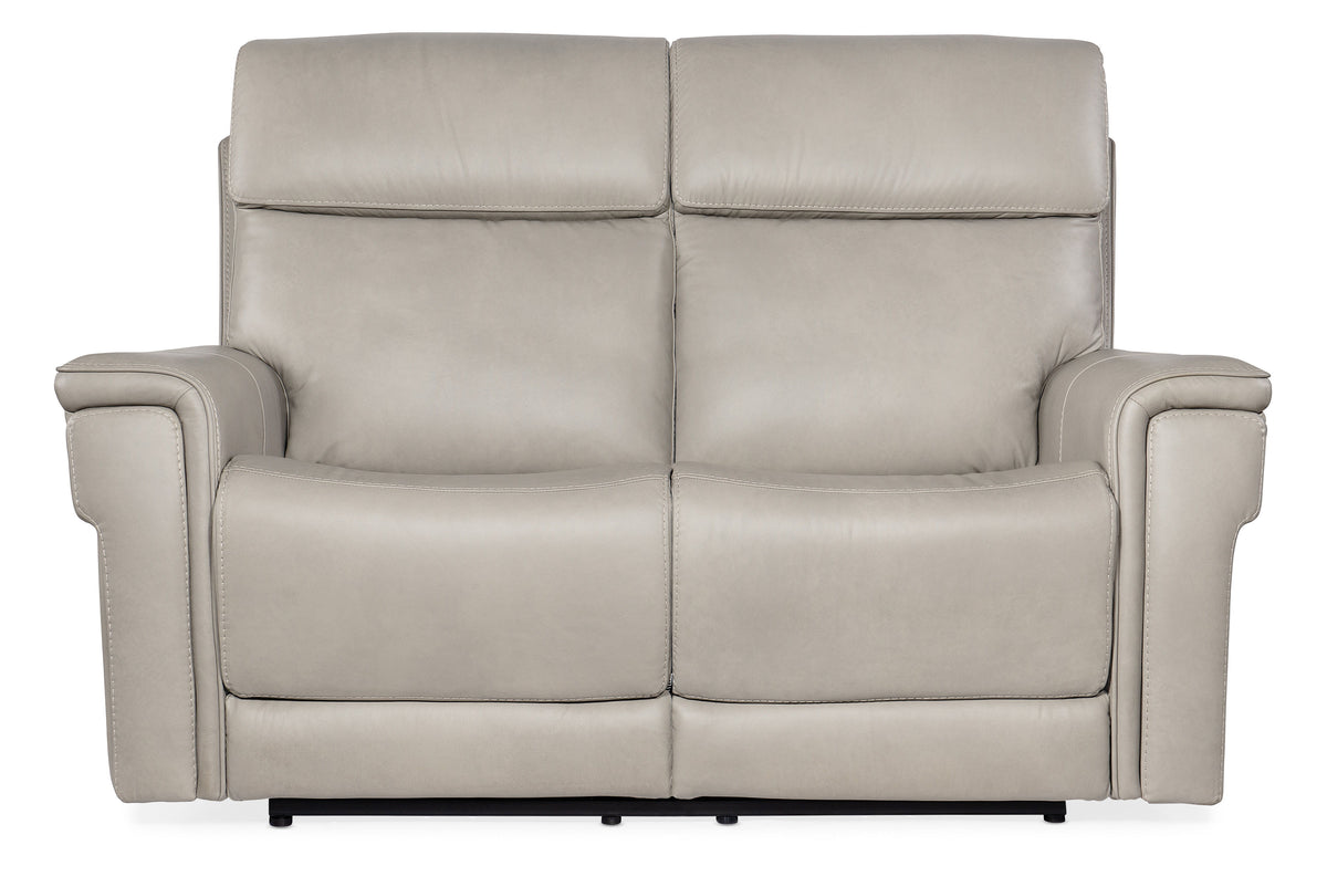 Lyra Zero Gravity Power Loveseat With Power Headrest - Light Gray by Hooker Furniture - View 6