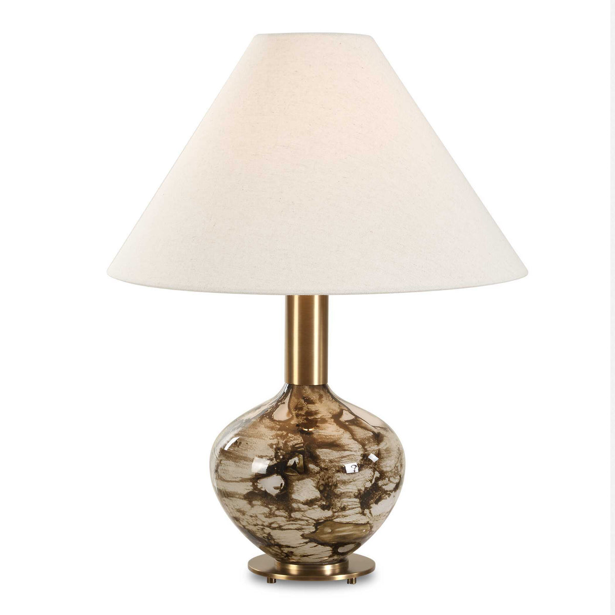 Montagu Table Lamp - Dark Brown by Uttermost - View 1