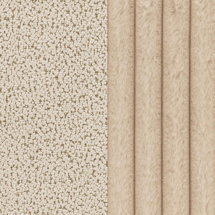 Winchester Boucle Extra Long Sofa Sand Pebble | Coaster | Home Elegance USA