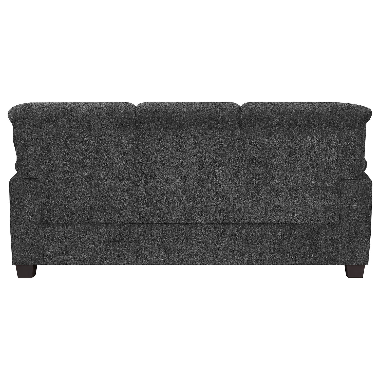 Sofa - Clementine Upholstered Sofa with Nailhead Trim Grey