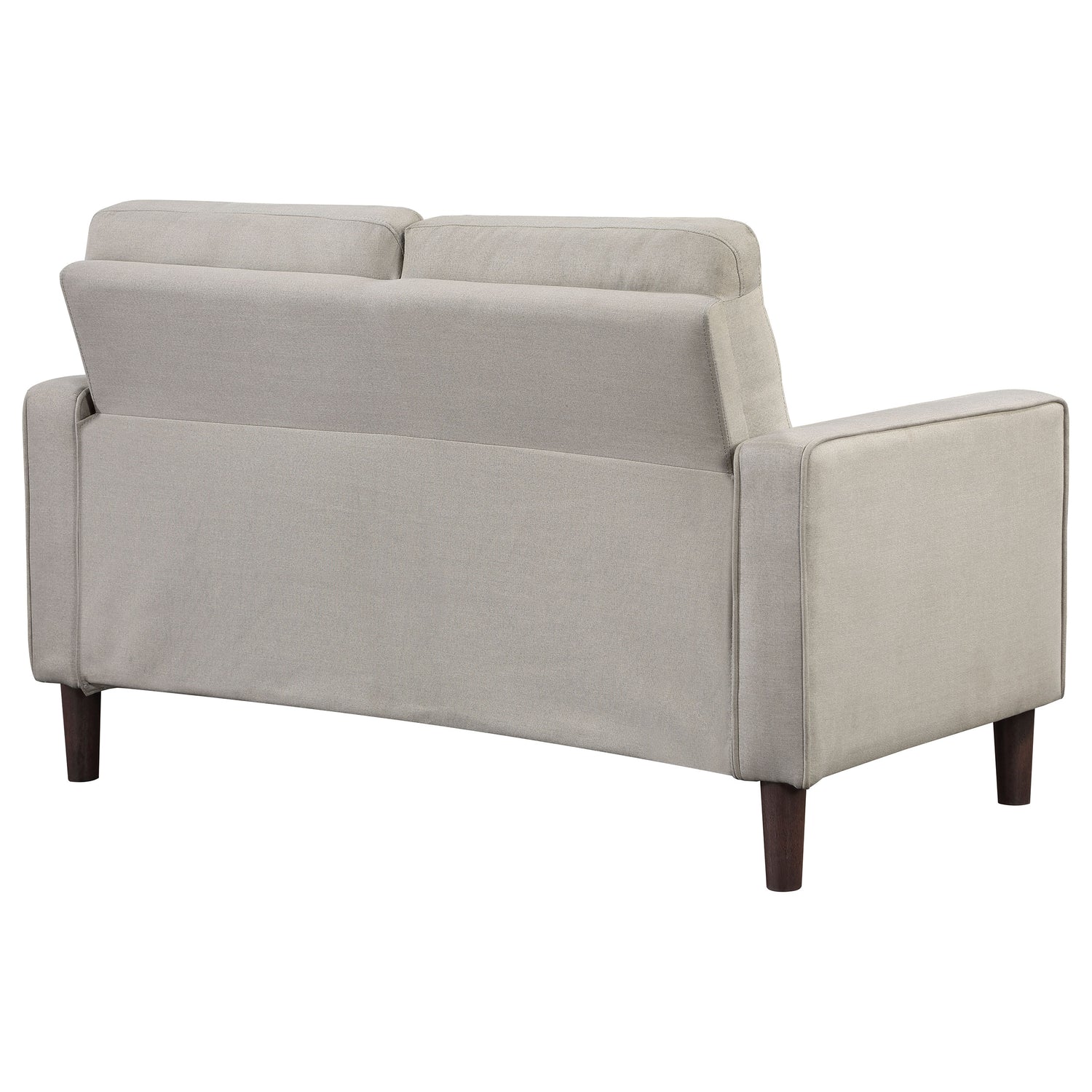 Loveseat  - Bowen Upholstered Track Arms Tufted Loveseat Beige
