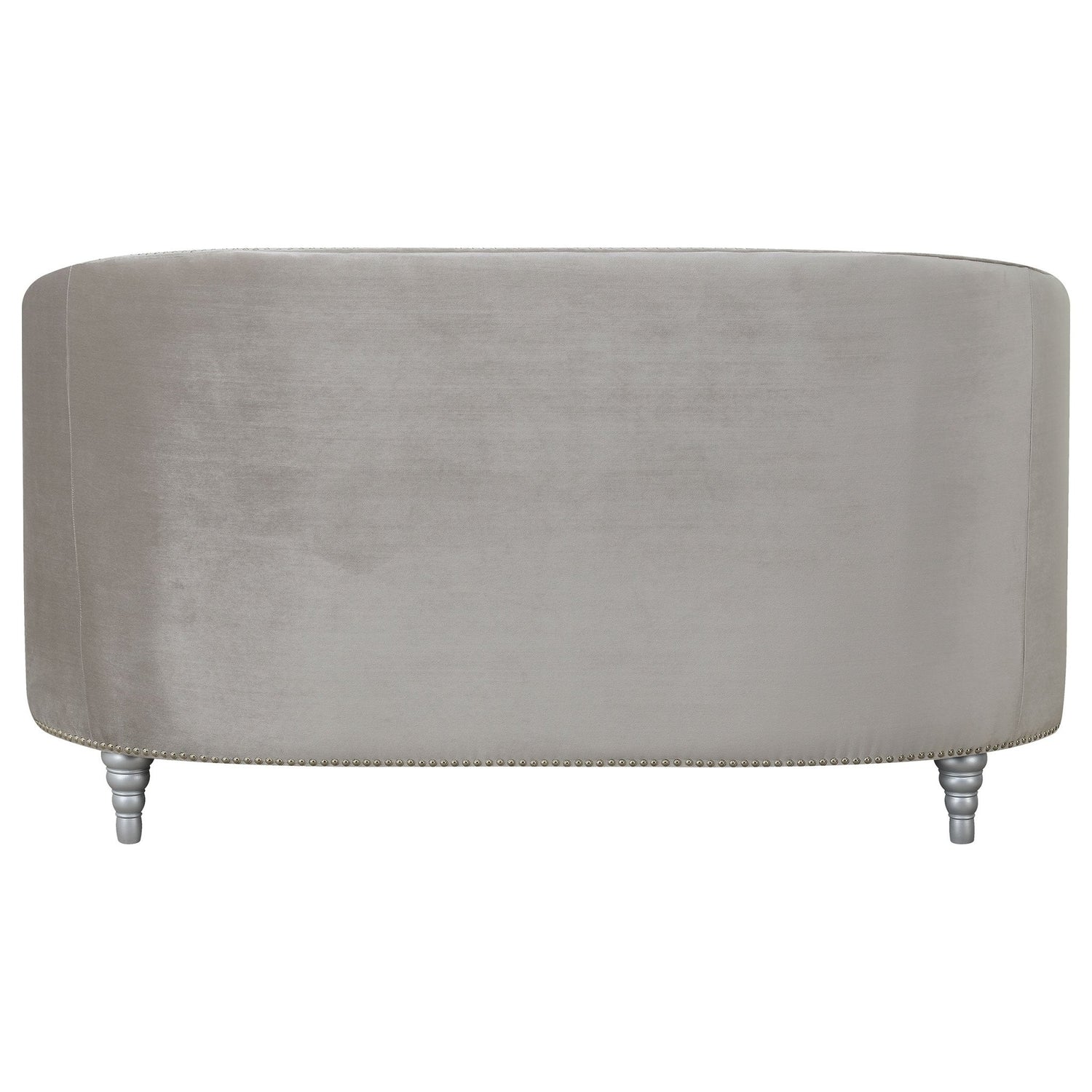 Avonlea Sloped Arm Tufted Loveseat Grey | Coaster | Home Elegance USA