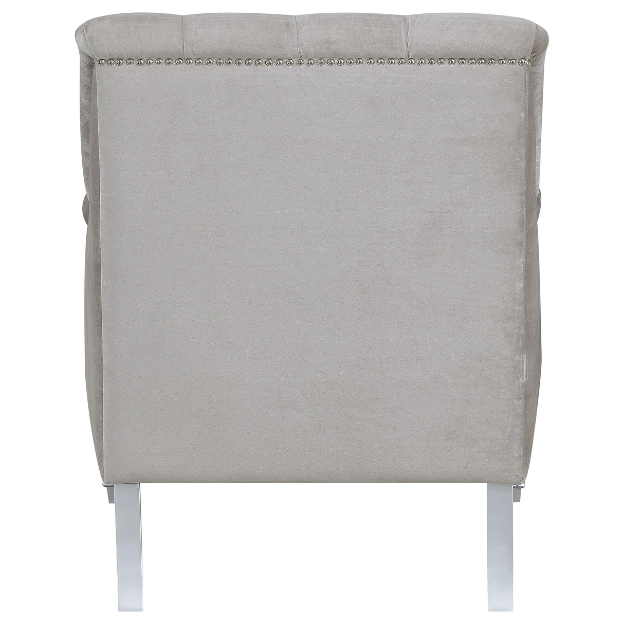 Chair - Avonlea Sloped Arm Tufted Chair Grey