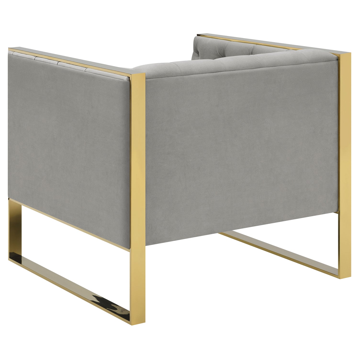 Chair - Eastbrook Tufted Back Chair Grey