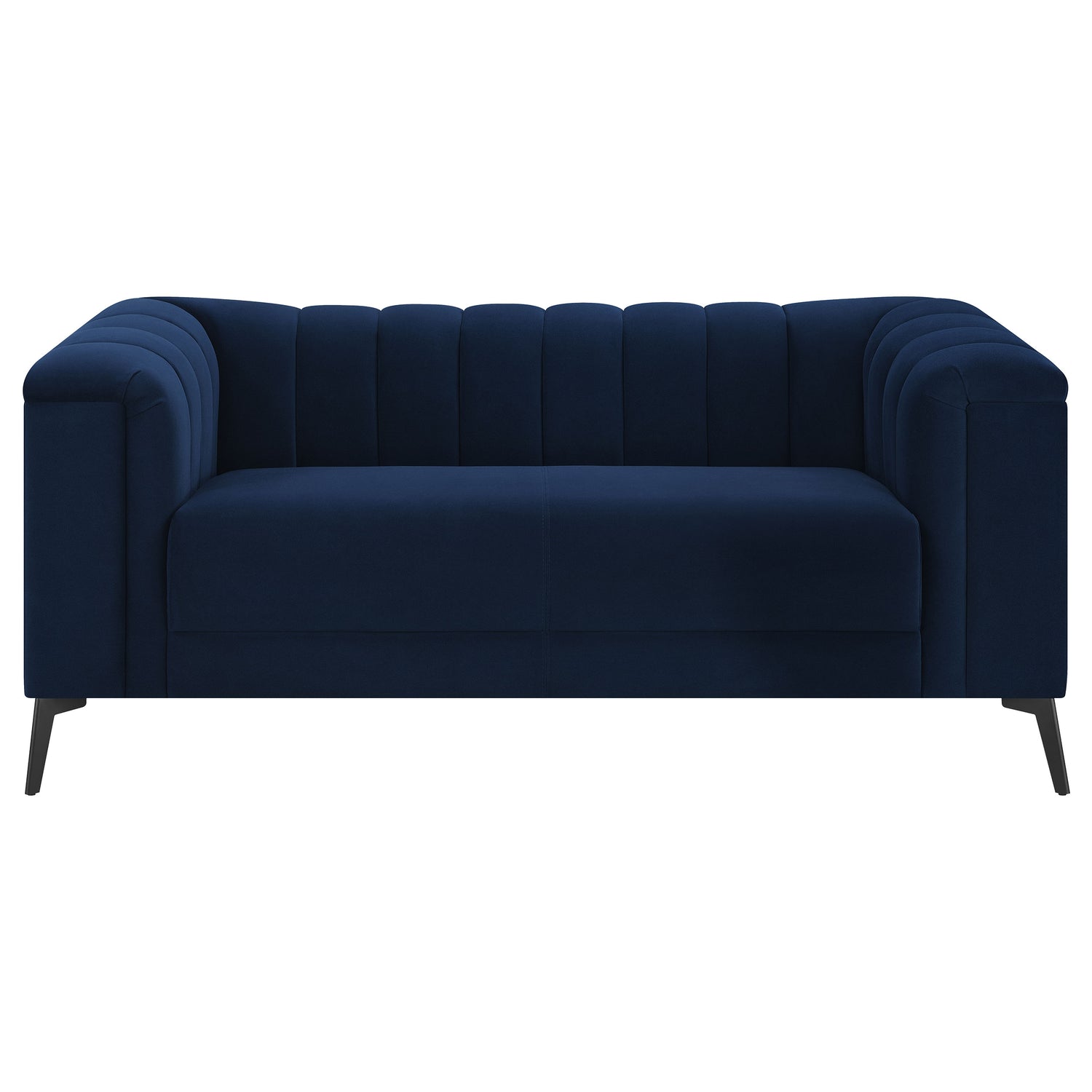 Loveseat - Chalet Tuxedo Arm Loveseat Blue