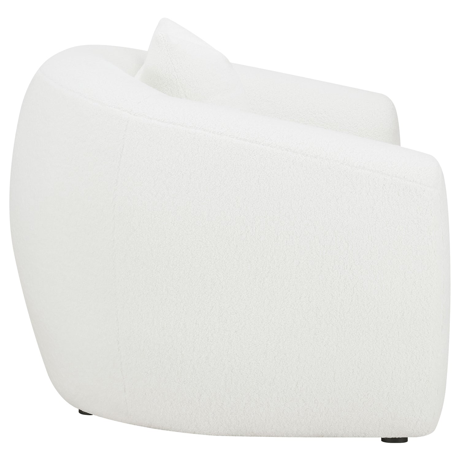 Chair - Isabella Upholstered Tight Back Chair White