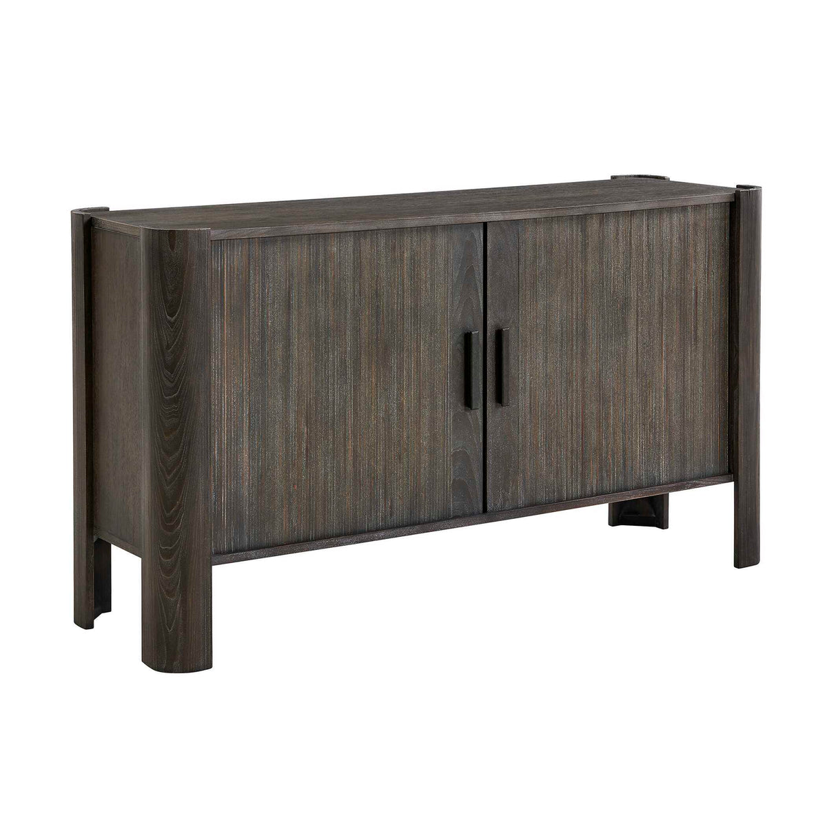 Drury 2 Door Cabinet - Dark Gray by Uttermost - View 6