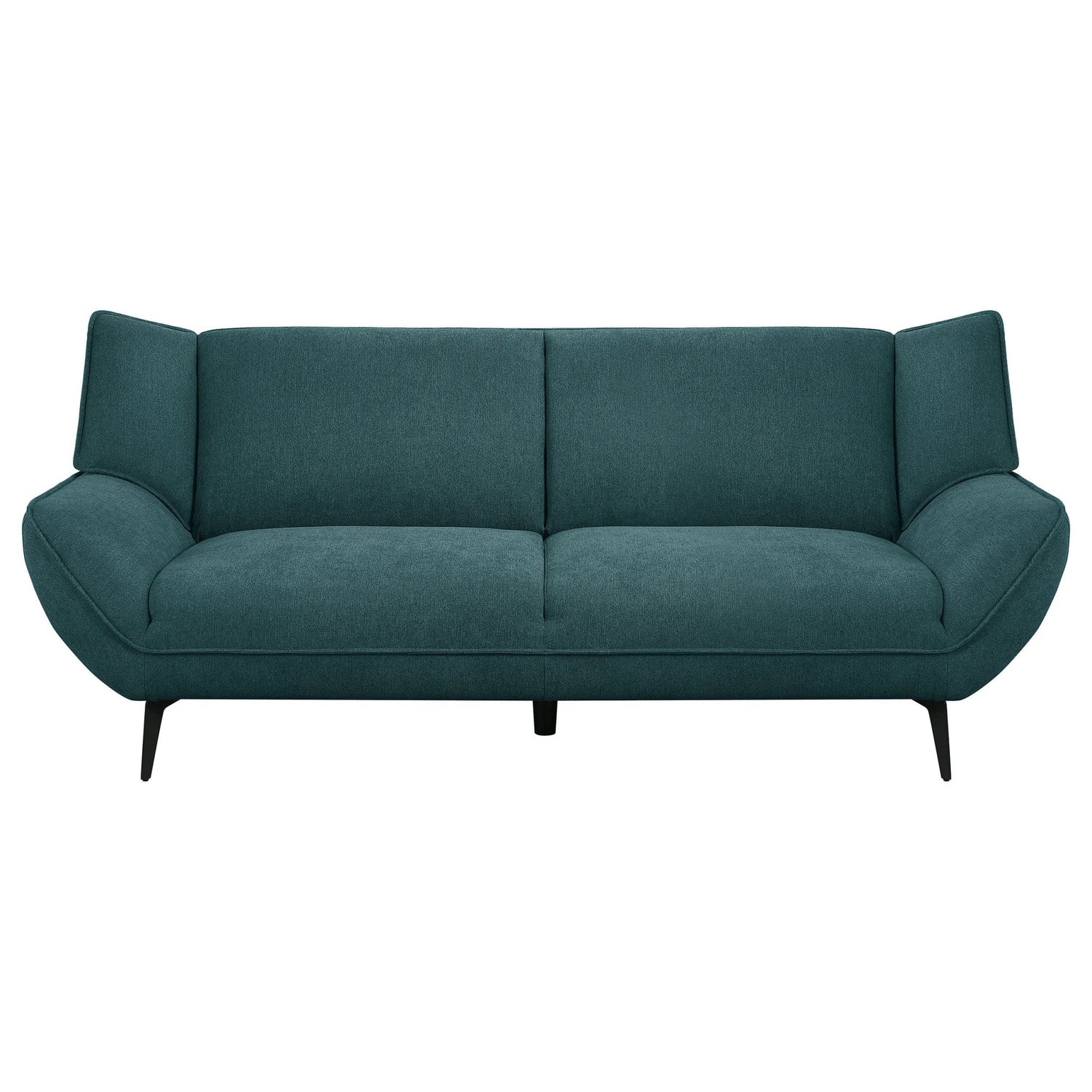 Acton 2 - piece Upholstered Flared Arm Sofa Set Teal Blue | Coaster | Home Elegance USA