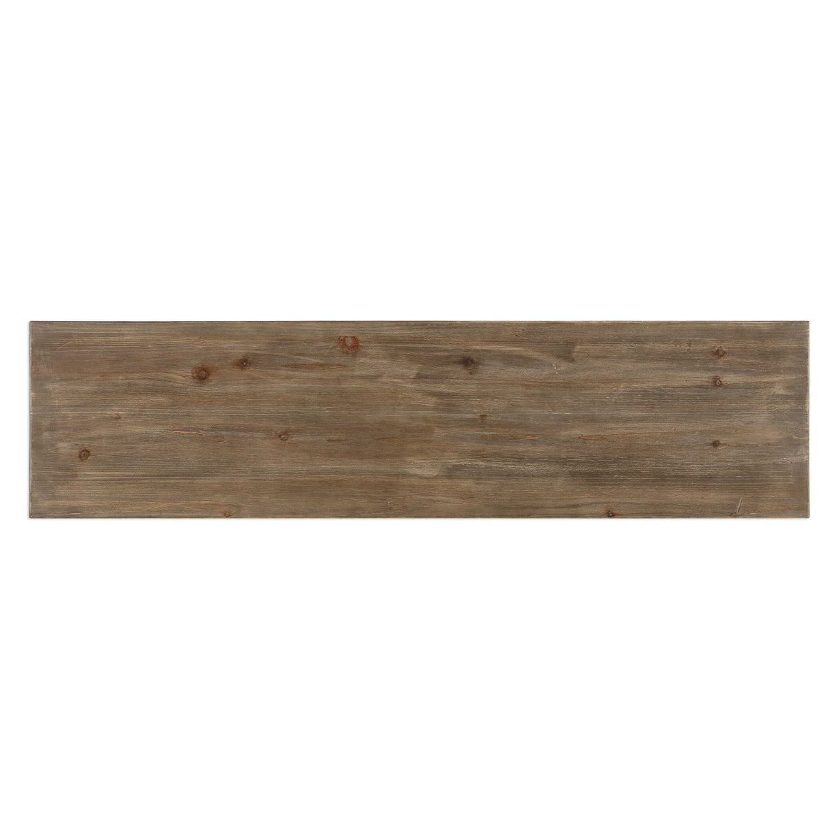 Layton Geometric Console Cabinet - Light Brown by Uttermost - View 6