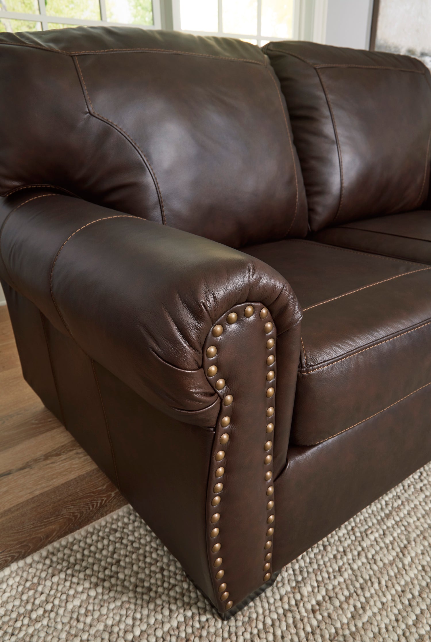 Colleton Living Room Set Dark Brown | Ashley - Home Elegance USA
